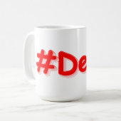 Mug "#Delhi" Joli Design. Commandez dès maintenant  (Devant gauche)