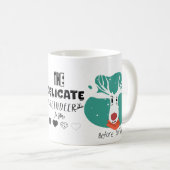 Mug Délicat renne d'âme avant et après (Devant droit)