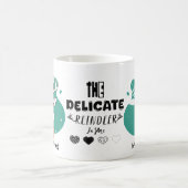 Mug Délicat renne d'âme avant et après (Centre)