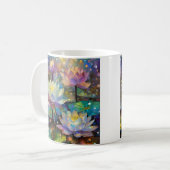Mug Delicate Lotus Flowers Blossoming in the Snow (Devant gauche)