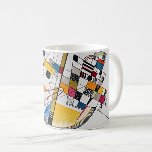 Mug Délicate Tension N° 85, Wassily Kandinsky (Devant droit)
