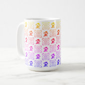Mug Délice Botanique Arc-en-Ciel (Devant gauche)
