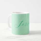 Mug Délice de Pluie de Menthe (Devant gauche)