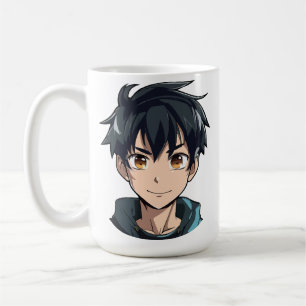 Mug Délice de superpuissance d'anime - Personnage jeun