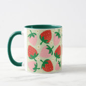 Mug Délices Sucrés aux Baies  Vert Olive (Gauche)
