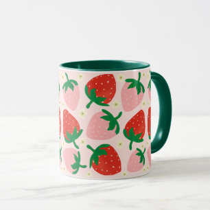 Mug Délices Sucrés de Fruits  Rose Tendre