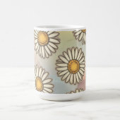 Mug Délicieux Motif Daisy sur Pastel Arrière - plan (Centre)
