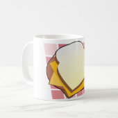 Mug Délicieux sandwich au fromage Fun Food (Devant gauche)