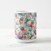 Mug Delicious Watercolor Strawberries (Centre)