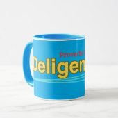 Mug Deligence ( Proverbes 12:24 ) Mug&Cup (Devant gauche)