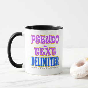 Mug Délimiteur de Pseudo-Texte en Programmation Cobol