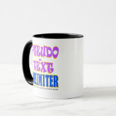 Mug Délimiteur de Pseudo-Texte en Programmation Cobol (Devant gauche)