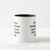 Mug Délire De Grandeur Dépassé La Réalité Drôle (Centre)