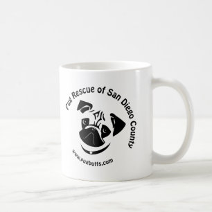 Mug Délivrance de carlin de logo du comté de San Diego