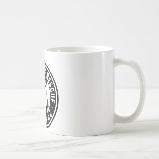 Mug Délivrance de sourire de chien (Droite)