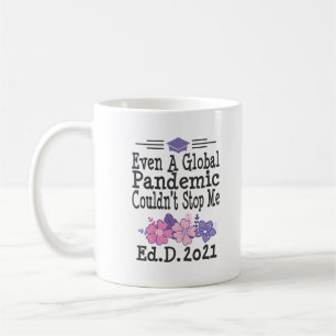 Mug Délivrance d'un doctorat en éducation 2021 Don p