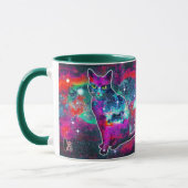 Mug Delta des chats cosmiques (Gauche)