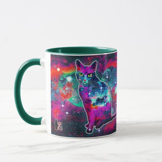 Mug Delta des chats cosmiques (Gauche)