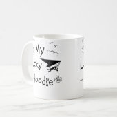 Mug Delta-Planeur Delta-Gliding Drôle Suspendu (Devant gauche)