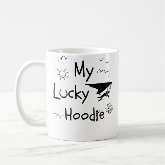 Mug Delta-Planeur Delta-Gliding Drôle Suspendu (Gauche)