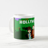 Mug Deluxe Hollywood Life Retro Art Romance (Devant gauche)