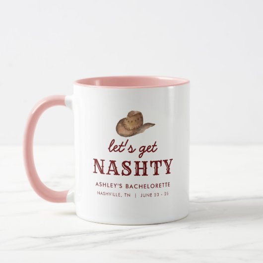 Mug Demain de la Bachelorette Nashty Nashville (Gauche)