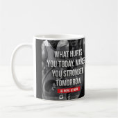 Mug DEMAIN PLUS FORT - Motivation de "la construction  (Gauche)