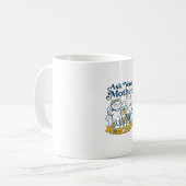 Mug Demande à ta mère, Famille de chat drôle (Devant gauche)