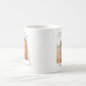 Mug Demande de Demoiselle d'Honneur Moderne avec 2 Pho (Centre)