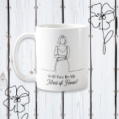 Mug Demande de témoin de mariage