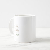Mug Demande de témoin de mariage/Nom/ (Devant gauche)