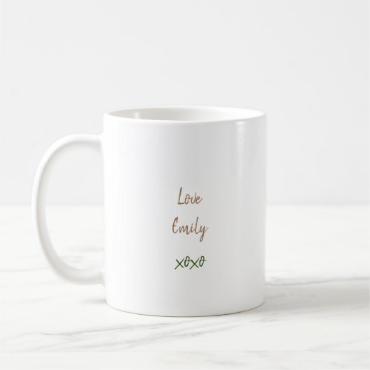 Mug Demande de témoin de mariage/Nom/ (Gauche)