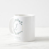 Mug Demande de témoin de mariage personnalisée pour de (Devant gauche)