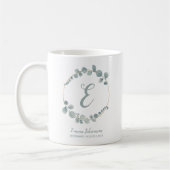 Mug Demande de témoin de mariage personnalisée pour de (Gauche)