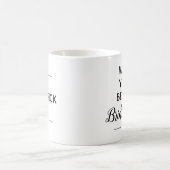 Mug Demande de témoin de mariage personnalisée pour ho (Centre)