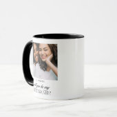 Mug Demande demoiselle d'honneur de mariage avec scéna (Devant gauche)