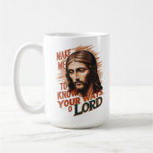 Mug Demande divine : Fais-moi connaître tes voies, Sei (Gauche)