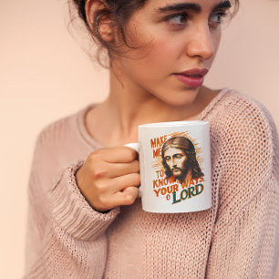 Mug Demande divine : Fais-moi connaître tes voies, Sei