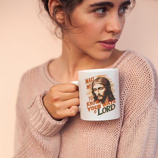 Mug Demande divine : Fais-moi connaître tes voies, Sei