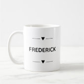 Mug Demande en mariage pour garçon d'honneur de la mar (Gauche)