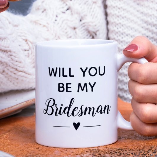 Mug Demande en mariage pour garçon d'honneur de la mar