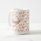 Mug Demande pour le bal de promo | Demander à une fill (Devant gauche)