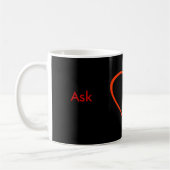Mug Demandez - ! CdC PoserGibney Zazzle (Gauche)