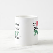 Mug Demandez juste gluant (Centre)