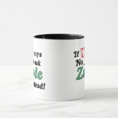 Mug Demandez juste Zayde (Centre)