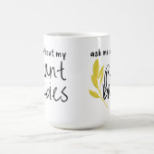 Mug Demandez-moi à propos de mes bébés Plantes (Centre)