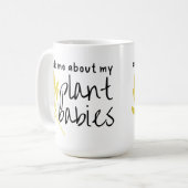 Mug Demandez-moi à propos de mes bébés Plantes (Devant gauche)