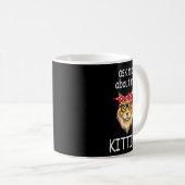 Mug Demandez-Moi À Propos De My Kitties Drôle Maine Co (Devant droit)
