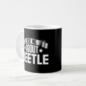 Mug Demandez-moi à propos des insectes du coléoptère d (Devant gauche)
