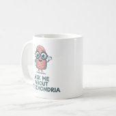 Mug Demandez-moi à propos des mitochondries – Professe (Devant gauche)